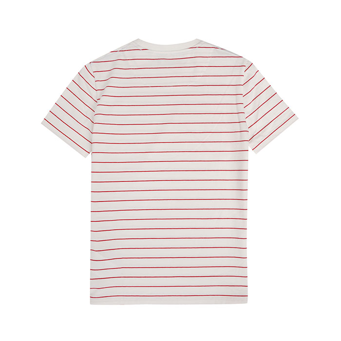 Henri Lloyd Breton Stripe T-shirt - Signal Red -