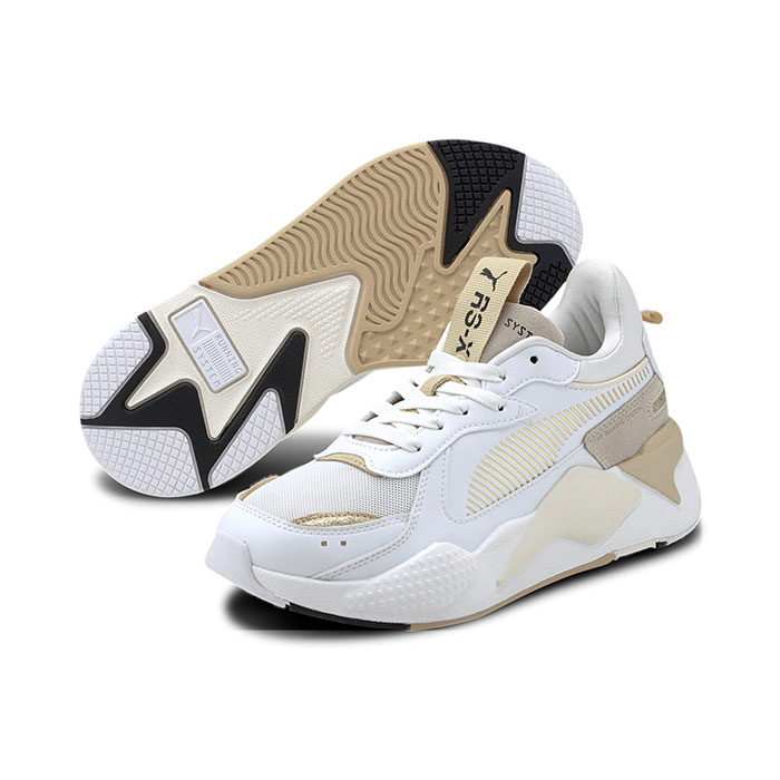 bestyrelse ydre cricket Puma Sneakers RS-X Mono Metal - White / Gold - KØB ONLINE